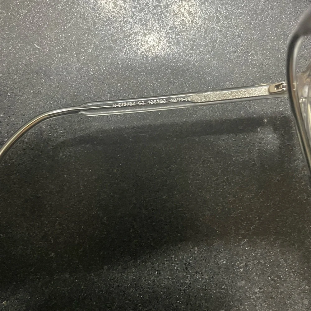 John Jacobs Venus Clear Frames, Case & Cloth